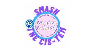 Podcast cover with title "Smash the Cis-Tem"