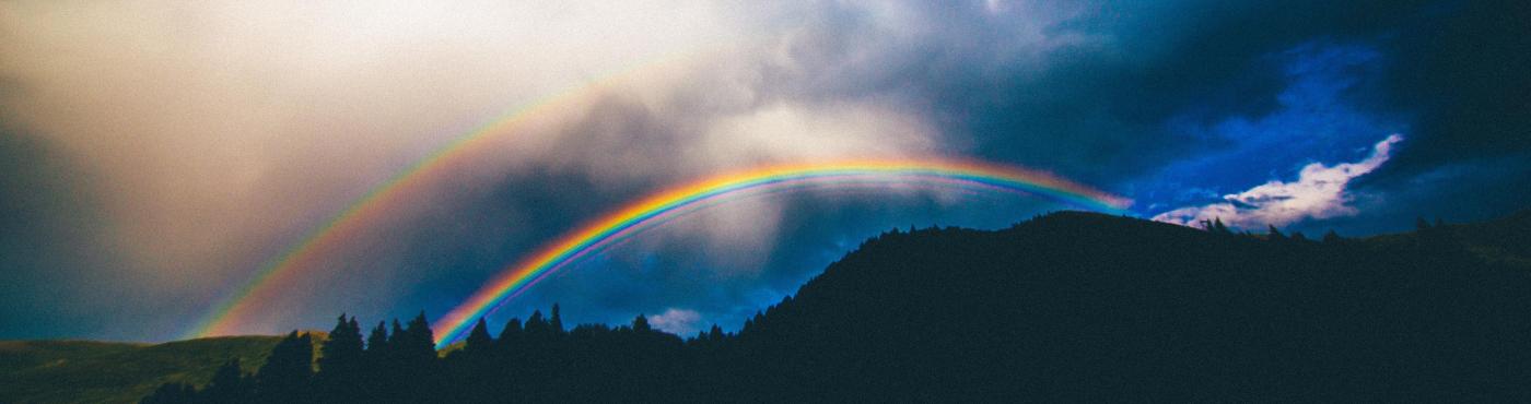 Rainbows over Mountains