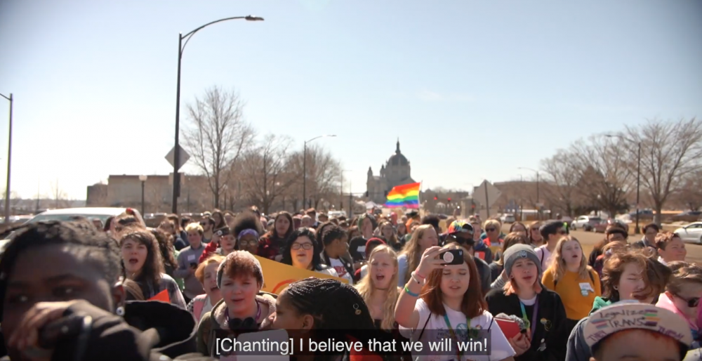 LGBTQ+ Youth March to the Capitol