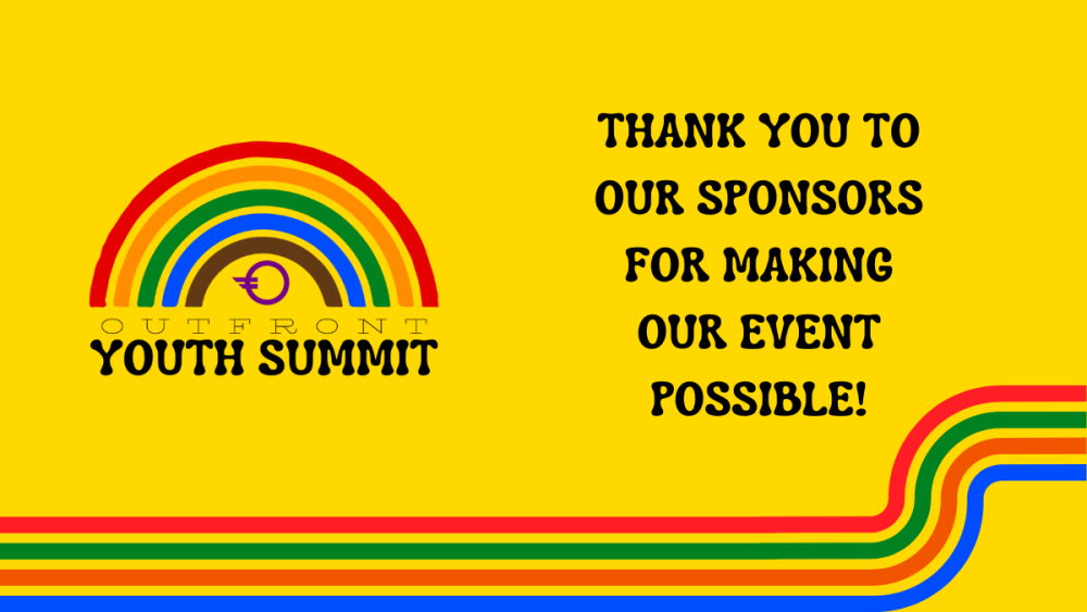 Thank you to our sponors