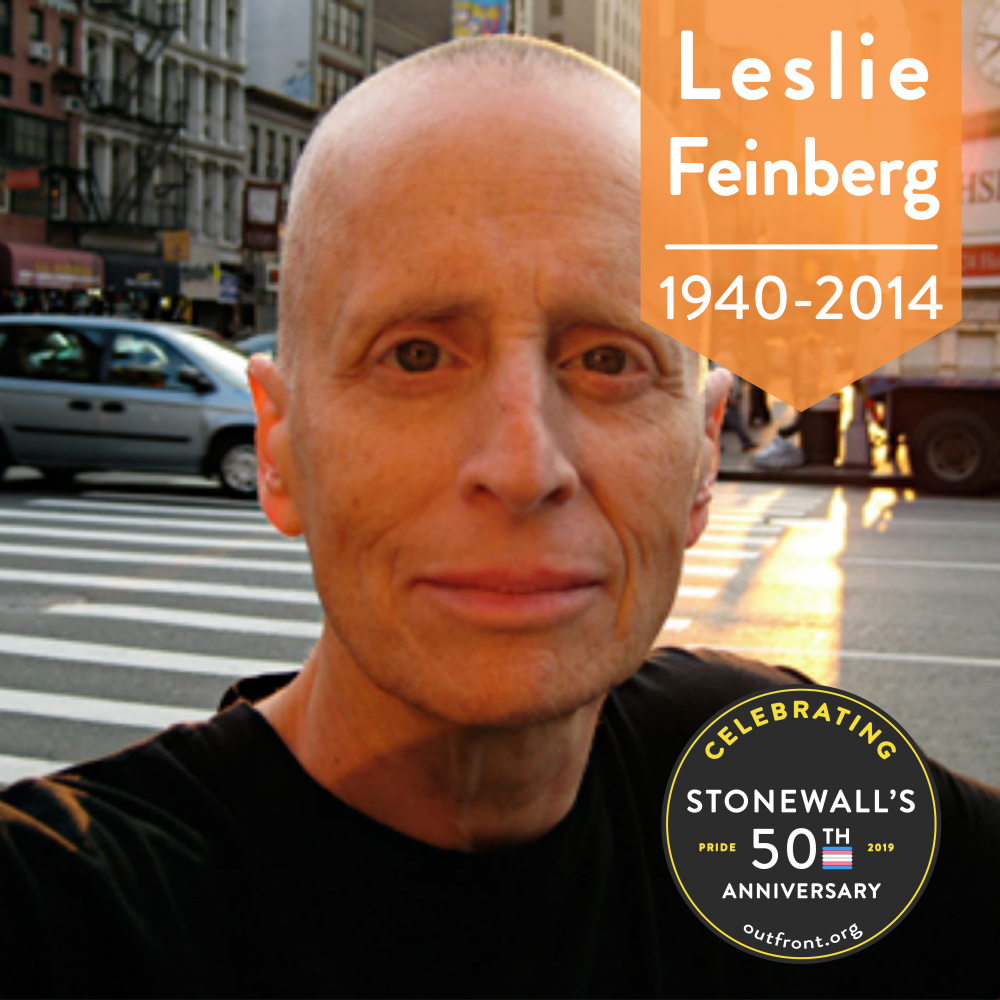 Photo of Leslie Feinberg