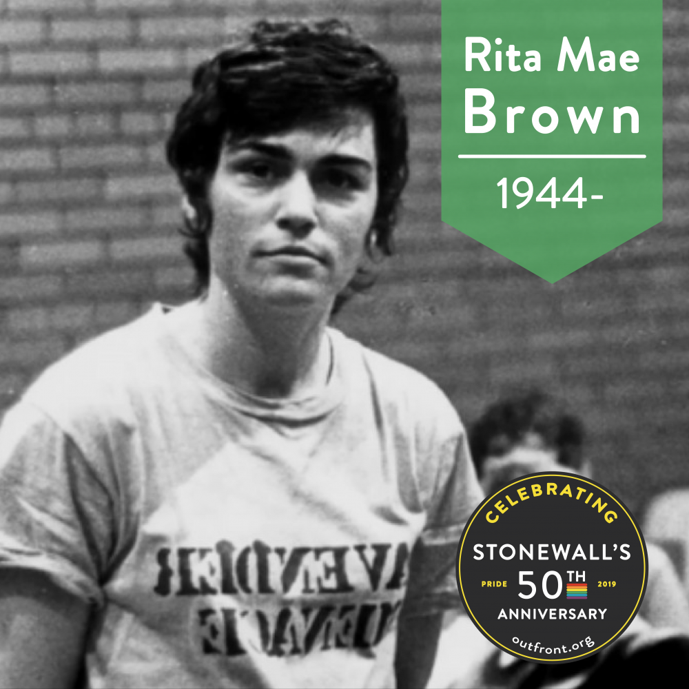 Photo of Rita Mae Brown