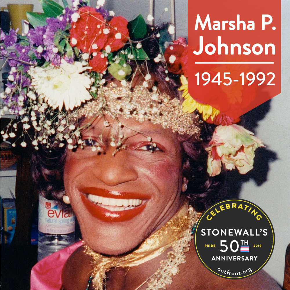 Photo of Marsha P. Johnson