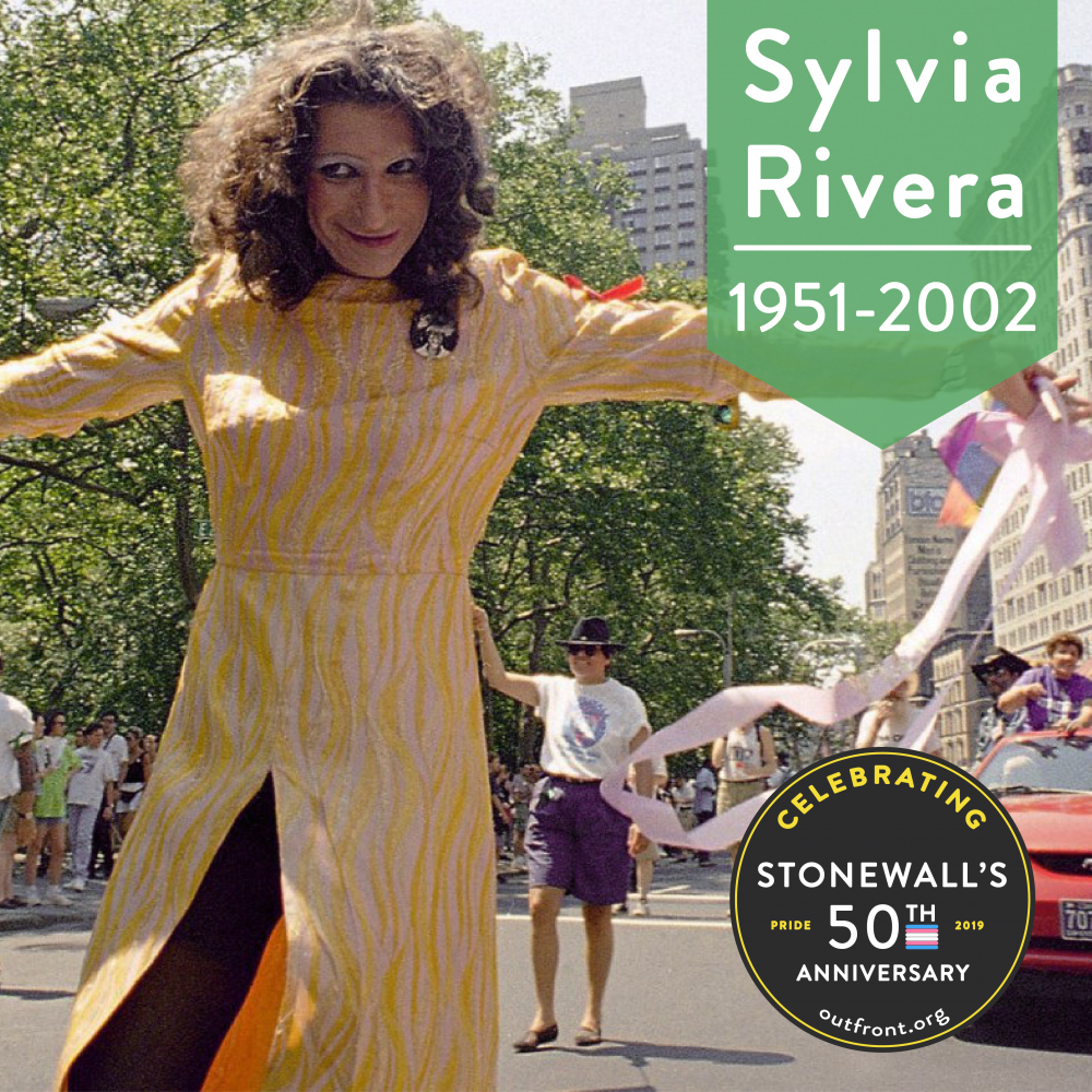 Photo of Sylvia Rivera
