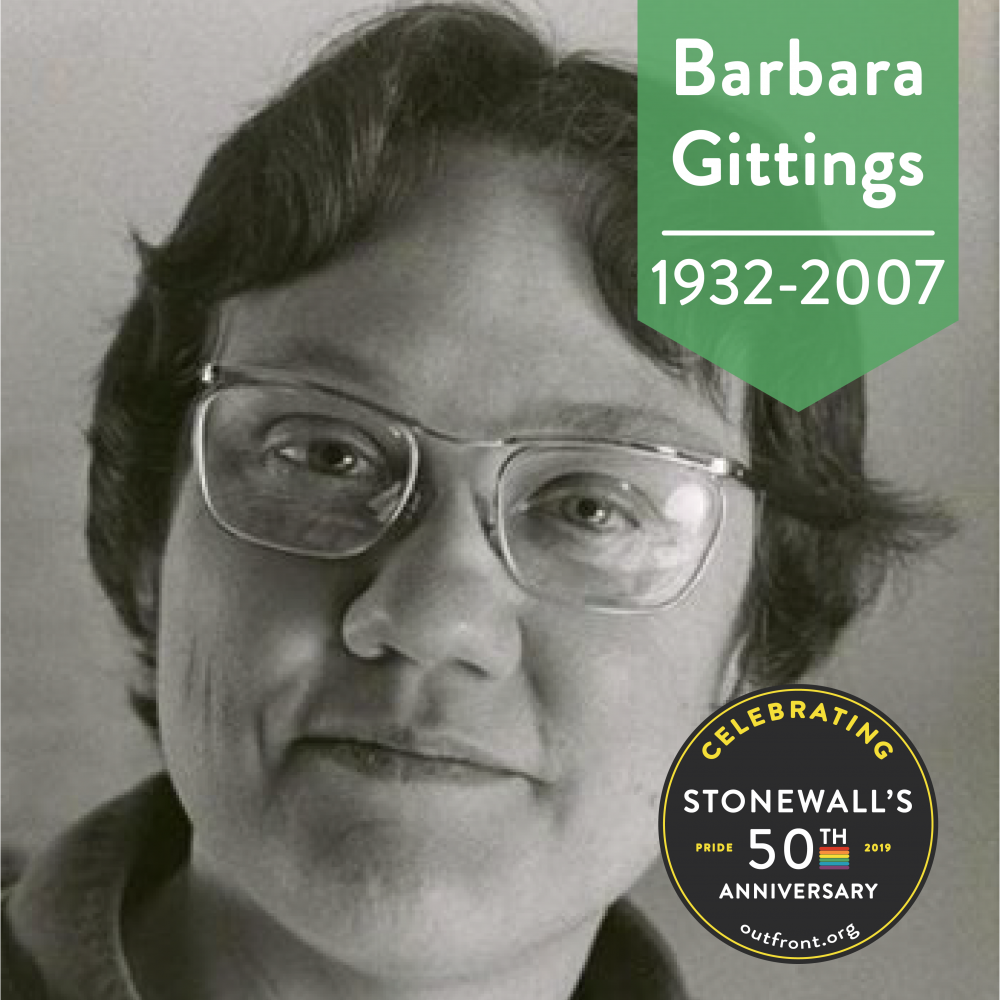 Photo of Barbara Gittings