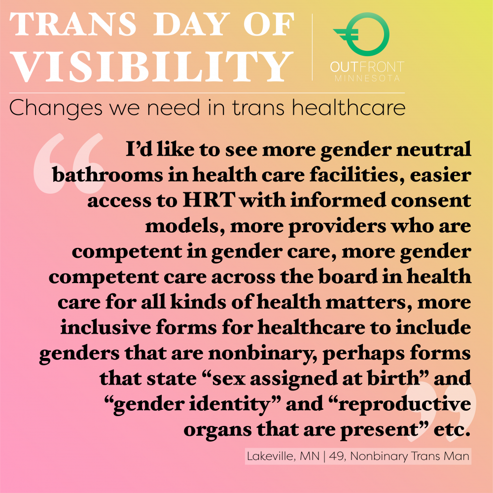 TDOV Changes We Need in Trans Healthcare Quote 1 as image