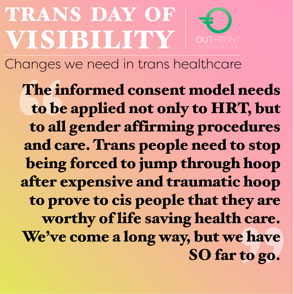 TDOV Changes We Need in Trans Healthcare Quote 2 as image