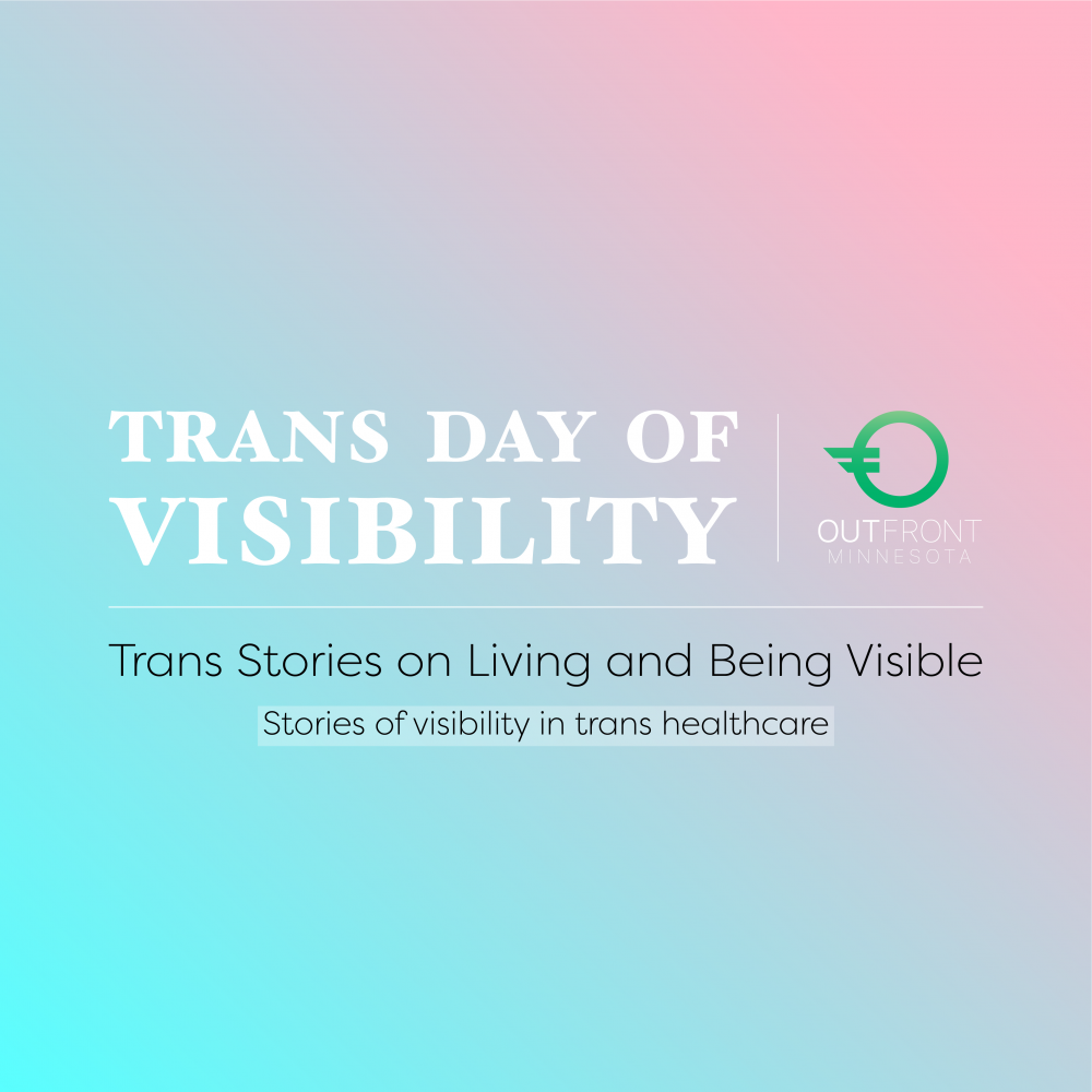 TDOV Title Image: Stories of Visibility in Healthcare